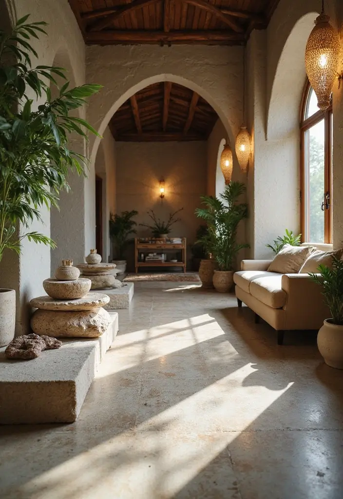 40 Stylish Nail Salon Decor Ideas for Inviting - 18. Natural Elements
