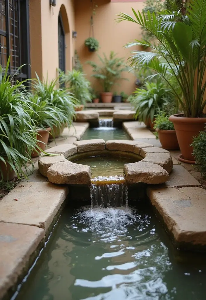 40 Stylish Nail Salon Decor Ideas for Inviting - 36. Tranquil Water Features