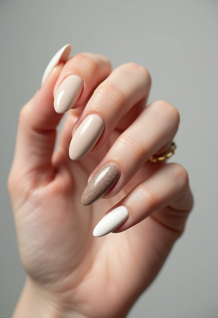 45 Artistic Nail Design Ideas for Every Season's Ultimate Vibe - 26. Textured Neutrals