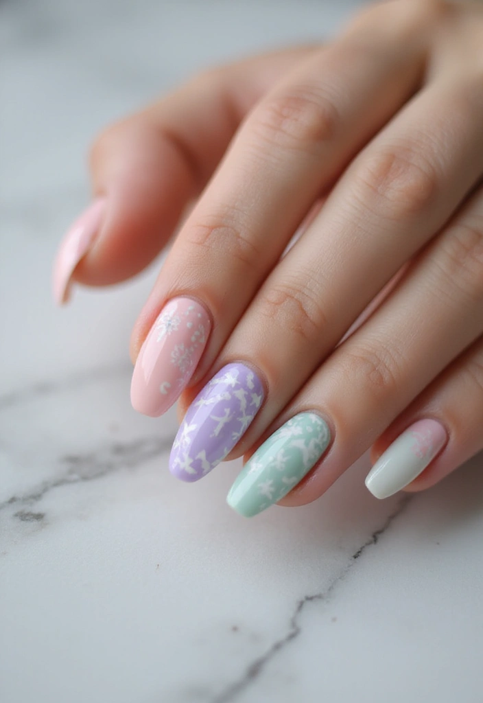 45 Artistic Nail Design Ideas for Every Season's Ultimate Vibe - 28. Symmetrical Elegance