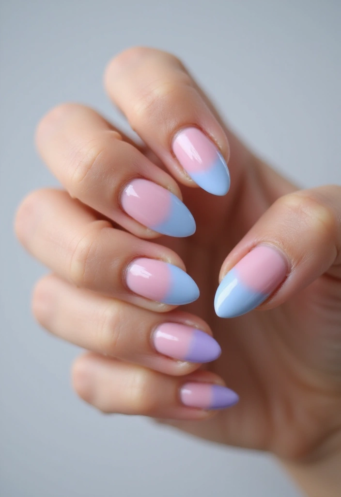 45 Artistic Nail Design Ideas for Every Season's Ultimate Vibe - 39. Ombre French Tips