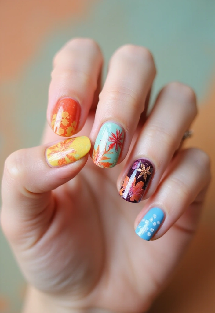 45 Diverse Nail Style Ideas for Every Personality and Passion - 21. Seasonal Styles
