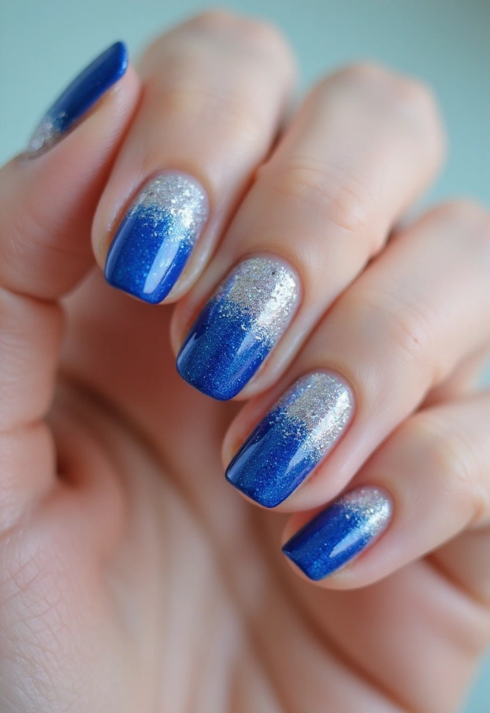 45 Diverse Nail Style Ideas for Every Personality and Passion - 23. Gradient Glitter