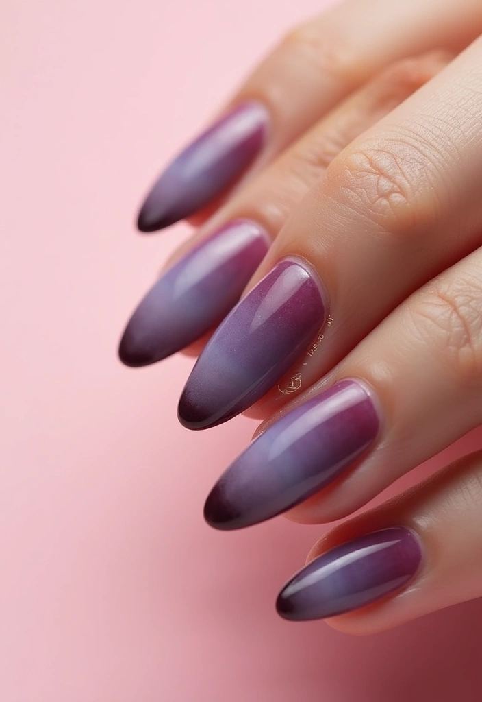 45 Diverse Nail Style Ideas for Every Personality and Passion - 37. Gradual Color Fade