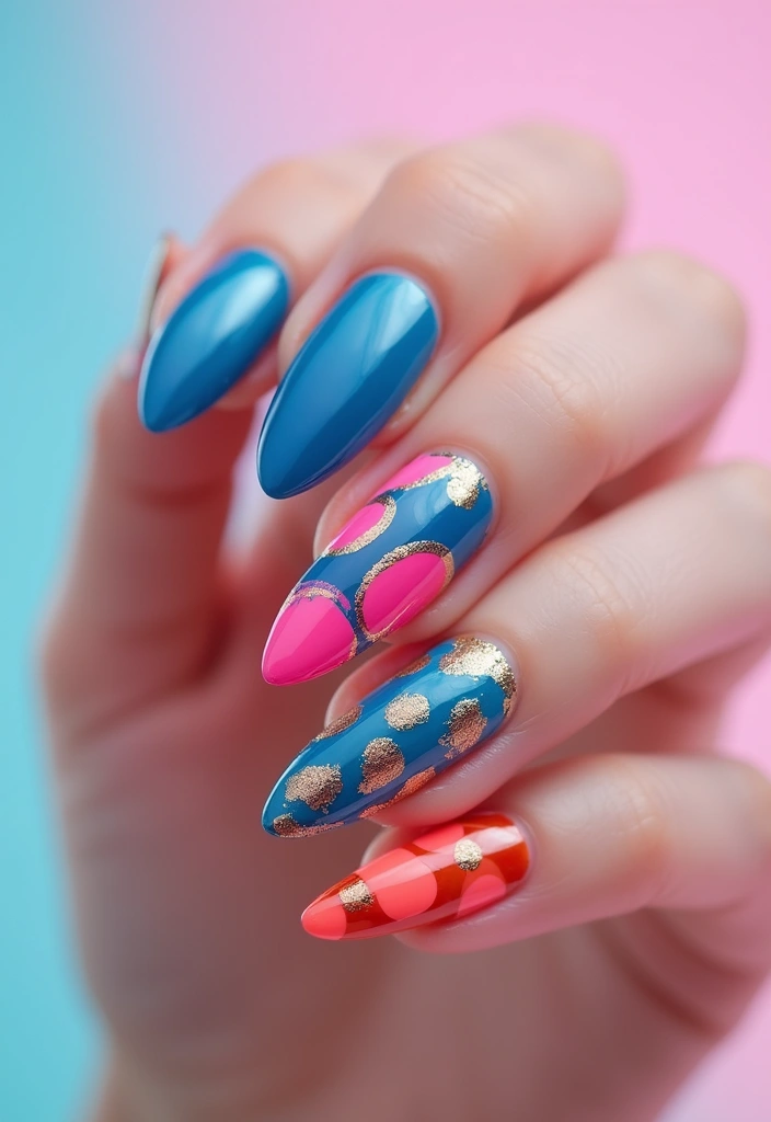 45 Diverse Nail Style Ideas for Every Personality and Passion - 9. Artistic Abstracts