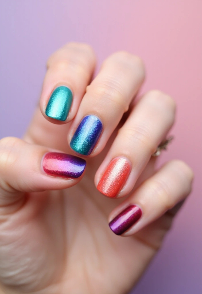 45 Emerging Nail Trends 2025 for Forward - 10. Color-Changing Nail Polish