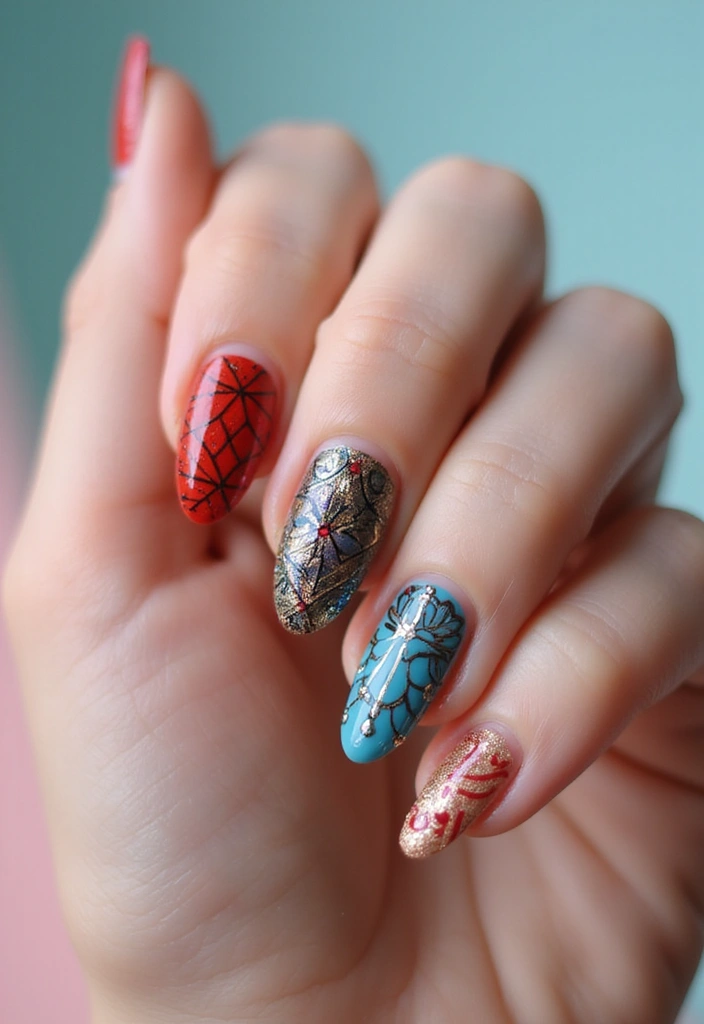 45 Emerging Nail Trends 2025 for Forward - 45. Celebrating Diversity in Nail Art
