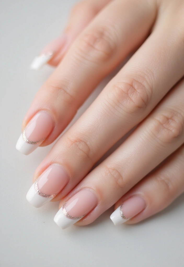 45 French Tip Nail Ideas for Classic Twists with Modern Magic - 22. Minimalist French Tips