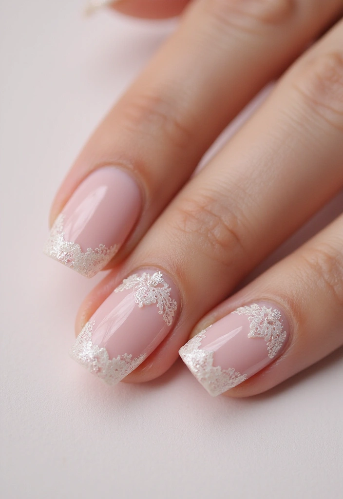 45 French Tip Nail Ideas for Classic Twists with Modern Magic - 29. Vintage French Tips