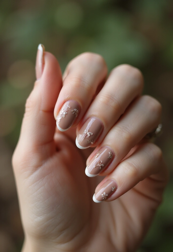 45 Fresh Nail Design Ideas for Trendy Eco-Conscious Consumers - 1. Nature-Inspired Minimalism