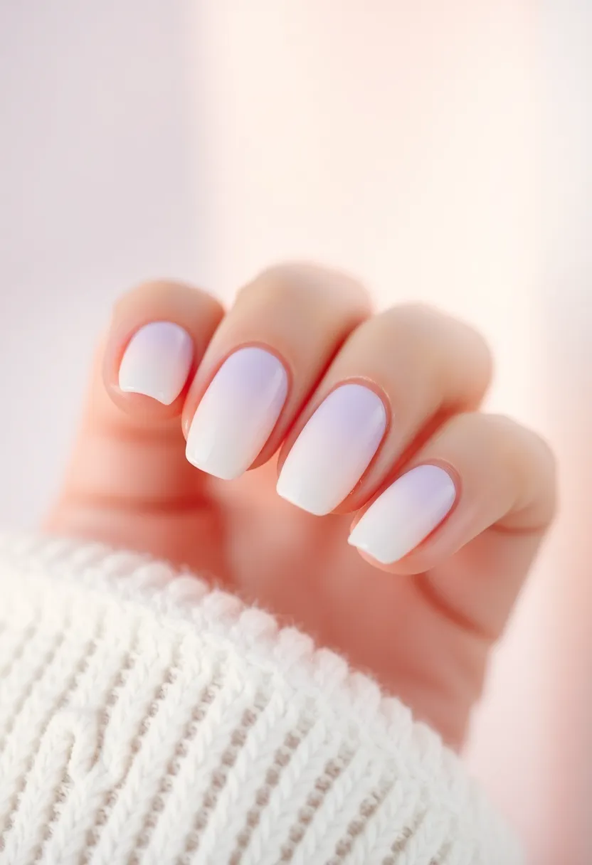 45 Fresh Nail Design Ideas for Trendy Eco-Conscious Consumers - 17. Ethereal Light