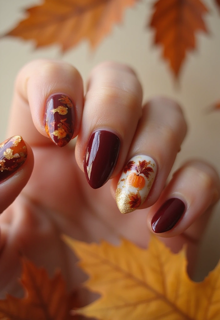 45 Iconic Nail Styles Revolutionizing 2025 Fashion - 13. Seasonal Themes