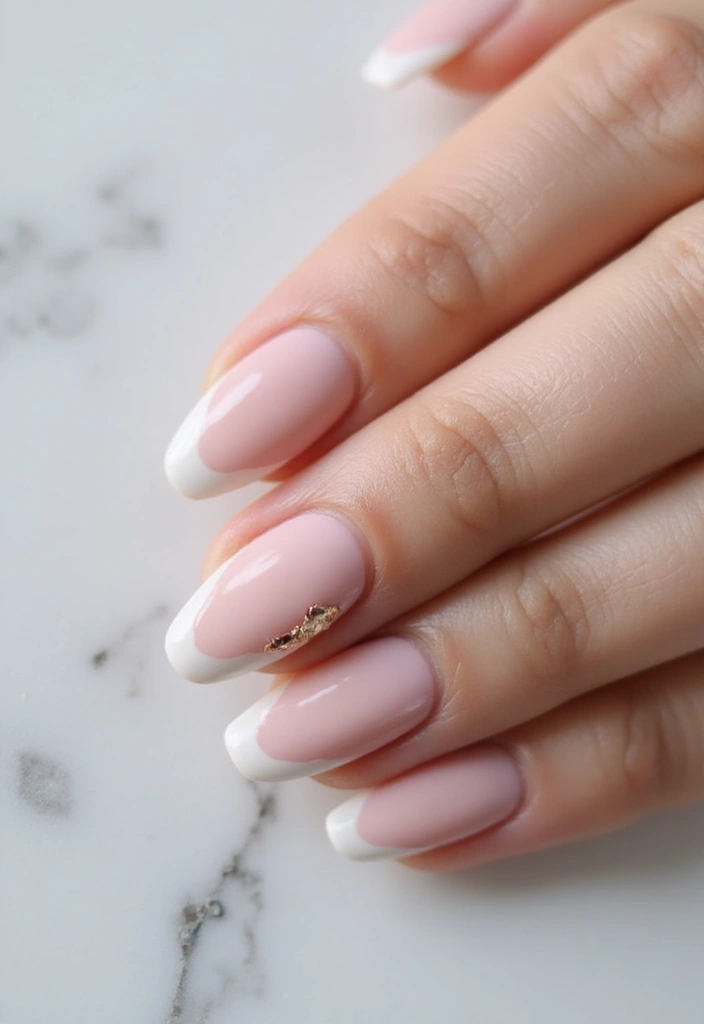 45 Iconic Nail Styles Revolutionizing 2025 Fashion - 2. Minimalist French Tips with a Twist