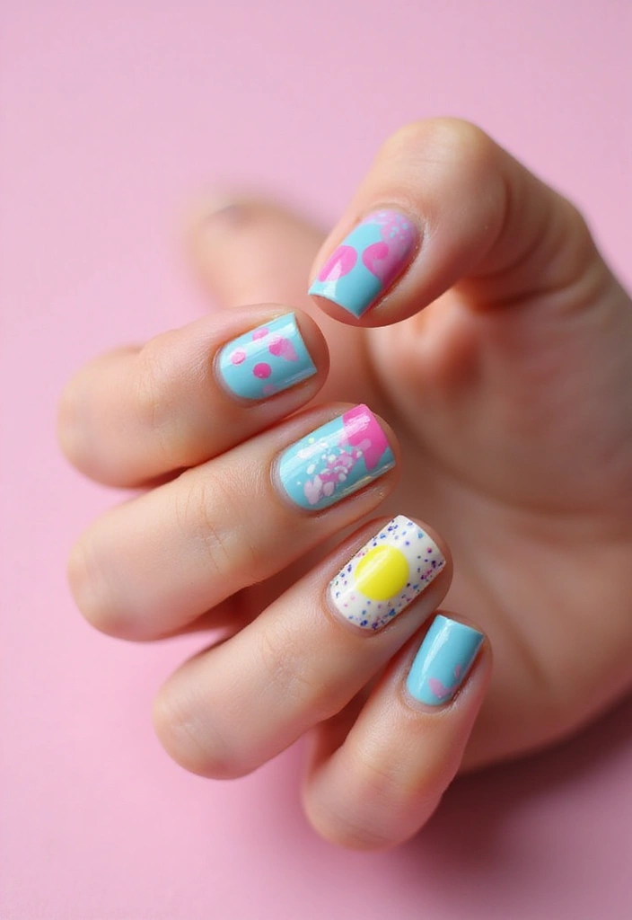 45 Iconic Nail Styles Revolutionizing 2025 Fashion - 25. Nail Doodles