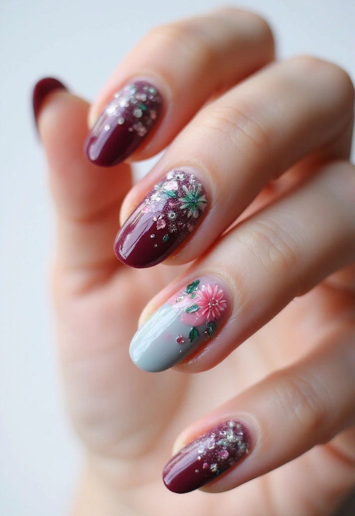 45 Iconic Nail Styles Revolutionizing 2025 Fashion - 35. Seasonal Nail Charms