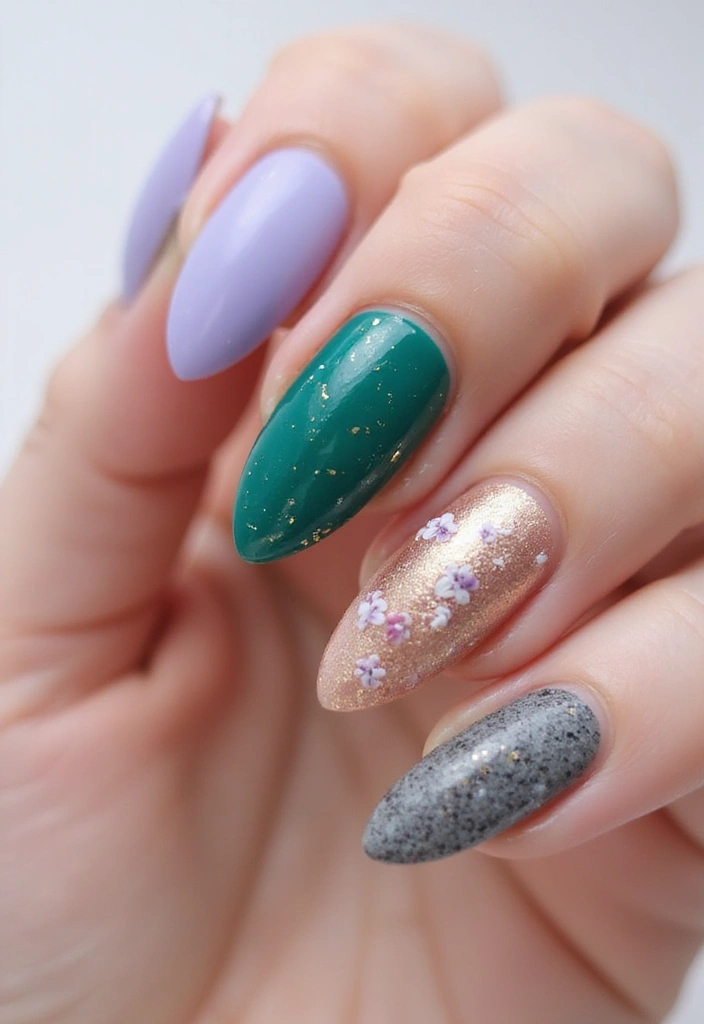 45 Iconic Nail Styles Revolutionizing 2025 Fashion - 44. Textured Finishes