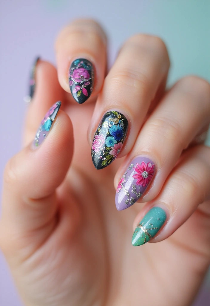 45 Iconic Nail Styles Revolutionizing 2025 Fashion - 7. Artistic Nail Brushes