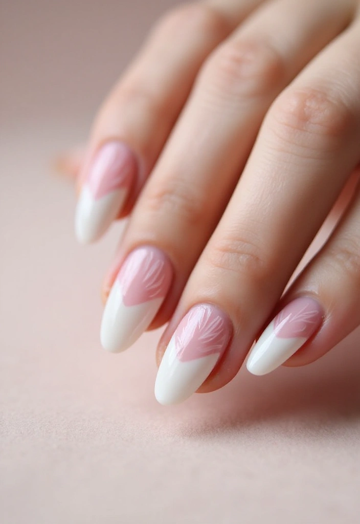 45 Inspiring Nail Art Ideas for Artistic Souls - 15. Feathered Tips