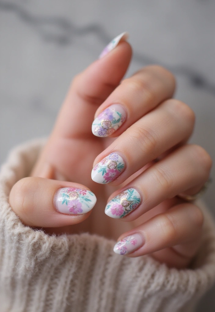 45 Inspiring Nail Art Ideas for Artistic Souls - 16. Statement Stamping