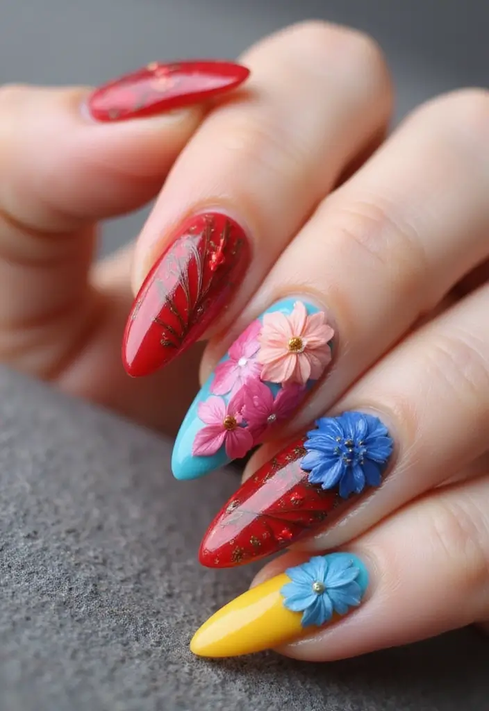 45 Inspiring Nail Art Ideas for Artistic Souls - 2. 3D Nail Sculptures