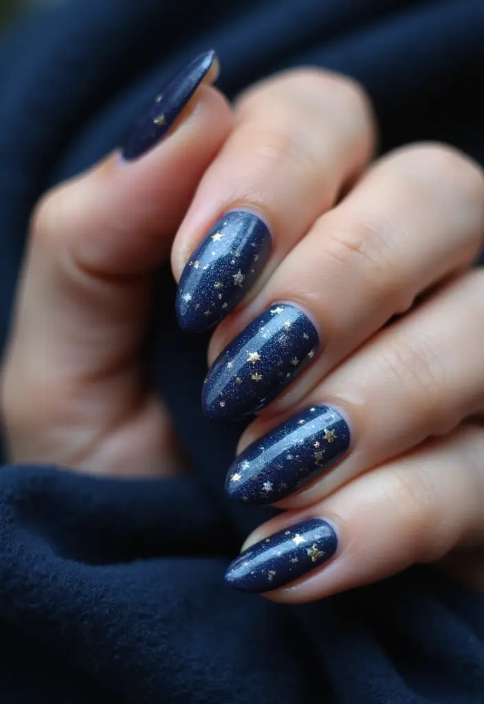 45 Inspiring Nail Art Ideas for Artistic Souls - 27. Twinkle Twinkle