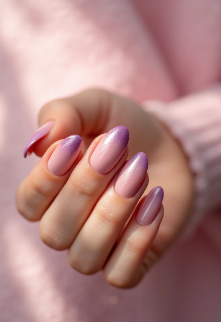 45 Inspiring Nail Art Ideas for Artistic Souls - 3. Ombré Gradient