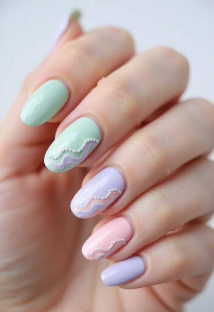45 Inspiring Nail Art Ideas for Artistic Souls - 36. Ruffled Edges