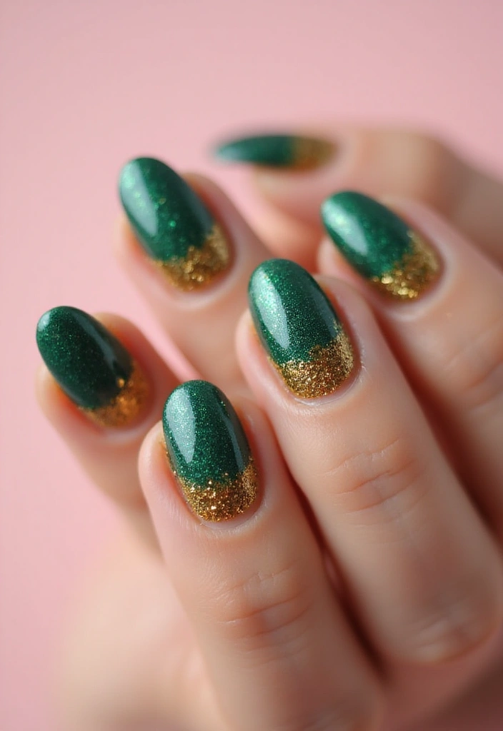 45 Inspiring Nail Art Ideas for Artistic Souls - 8. Glitter Gradient
