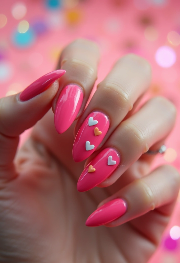 45 Playful Pink Nail Ideas for Feminine Fun-Fueled Energy - 1. Bubblegum Bliss