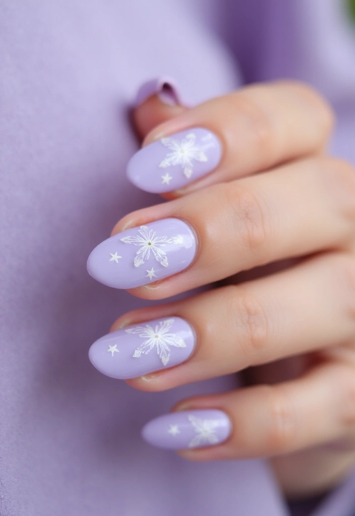 45 Regal Purple Nail Ideas for Mystical - 2. Lavender Dreams