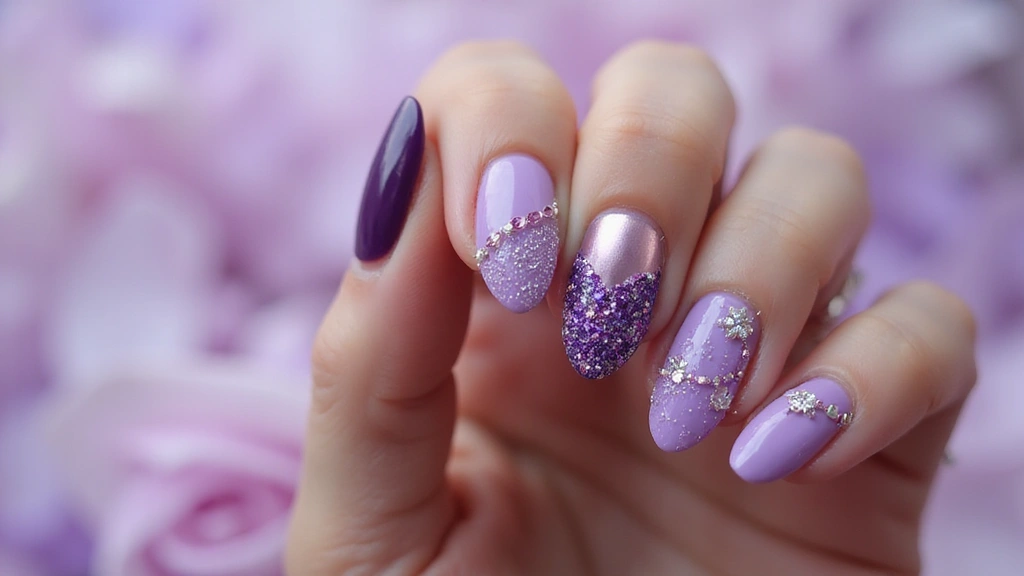45 Regal Purple Nail Ideas for Mystical