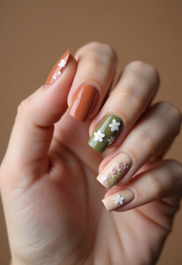 45 Spring 2025 Nail Ideas for Fresh - 21. Seasonal Companions