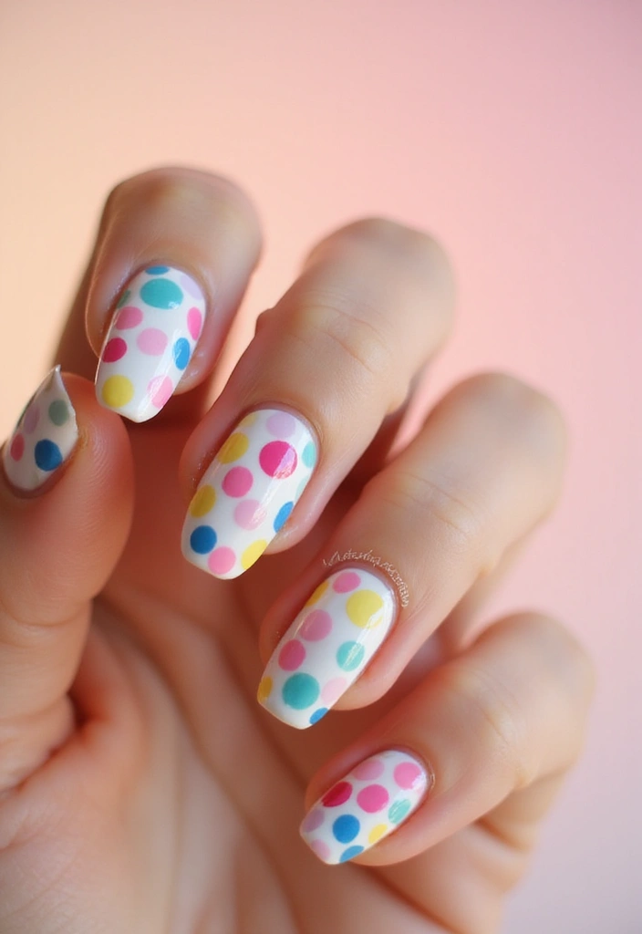 45 Spring 2025 Nail Ideas for Fresh - 34. Artistic Dots