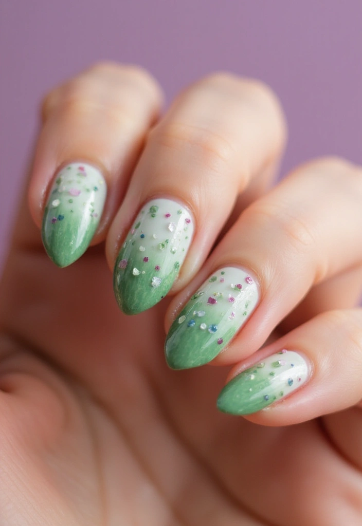 45 Spring 2025 Nail Ideas for Fresh - 37. Seasonal Gradient