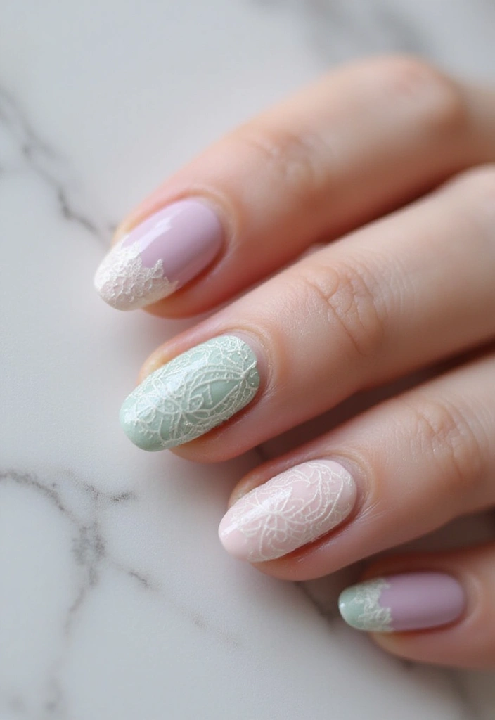 45 Spring 2025 Nail Ideas for Fresh - 40. Textured Patterns