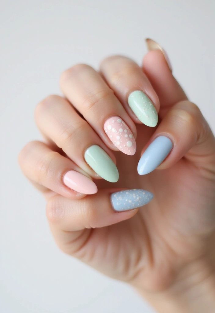 45 Spring 2025 Nail Ideas for Fresh - 42. Sweet and Simple
