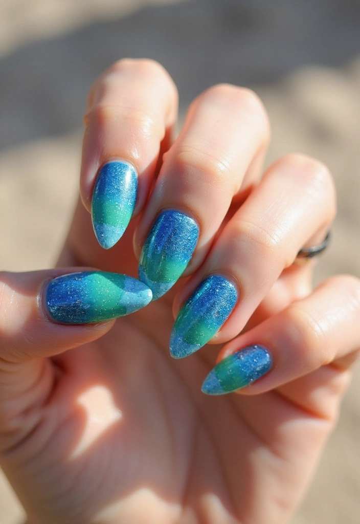 45 Ultimate Nail Inspiration Ideas for Creative Spark-Filled Sparks - 13. Under the Sea