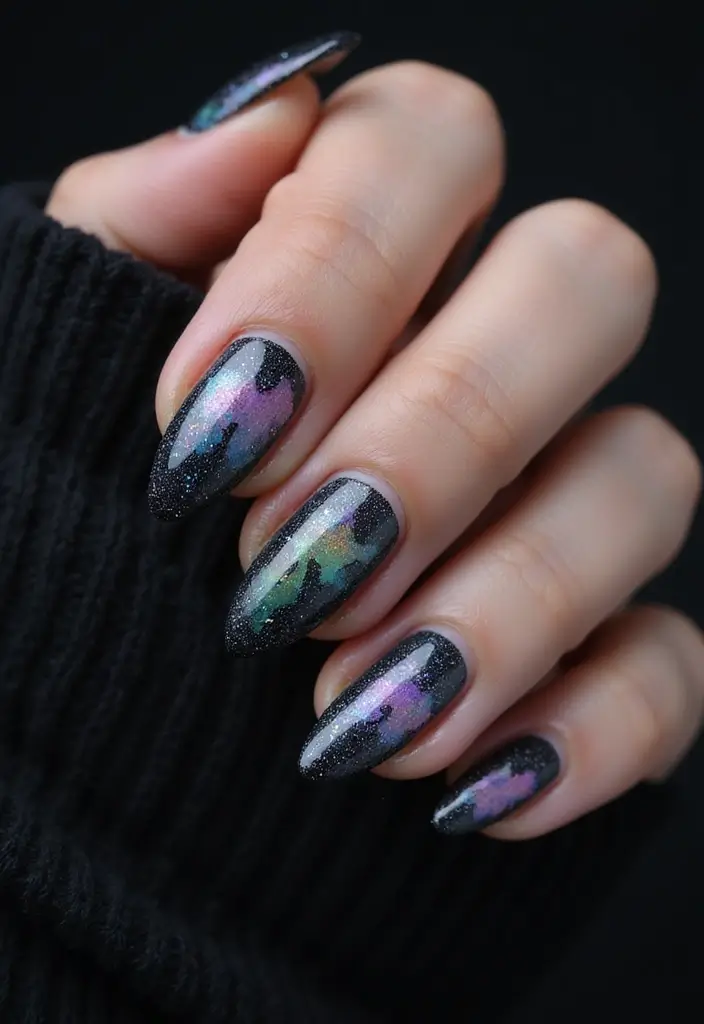 45 Ultimate Nail Inspiration Ideas for Creative Spark-Filled Sparks - 27. Mysterious Smoke