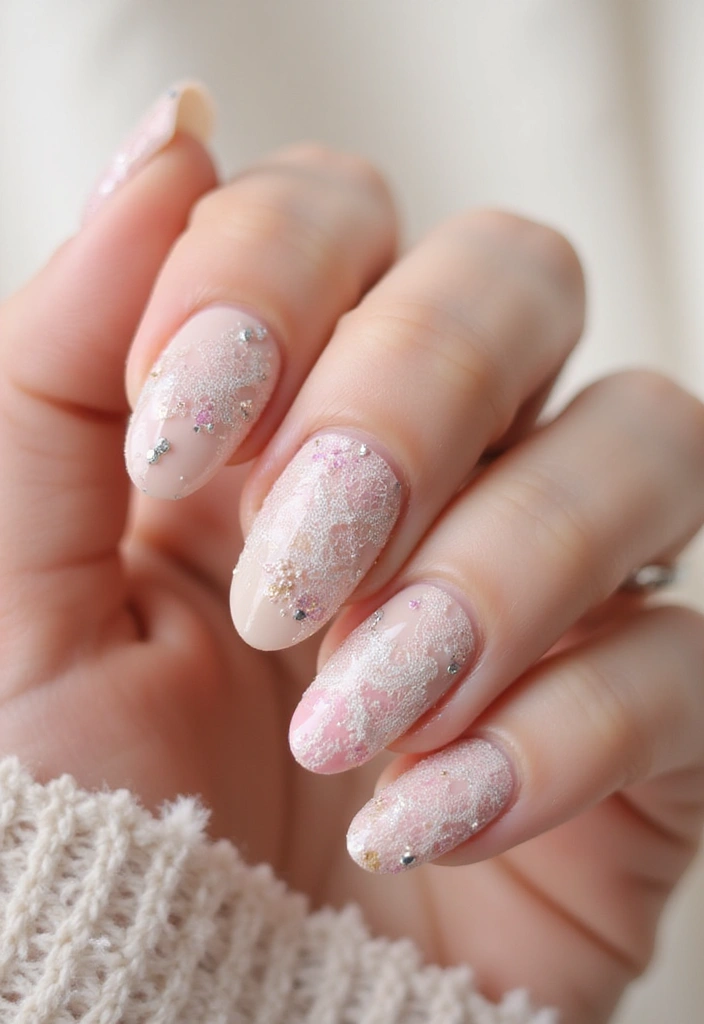 45 Ultimate Nail Inspiration Ideas for Creative Spark-Filled Sparks - 34. Polished Lace