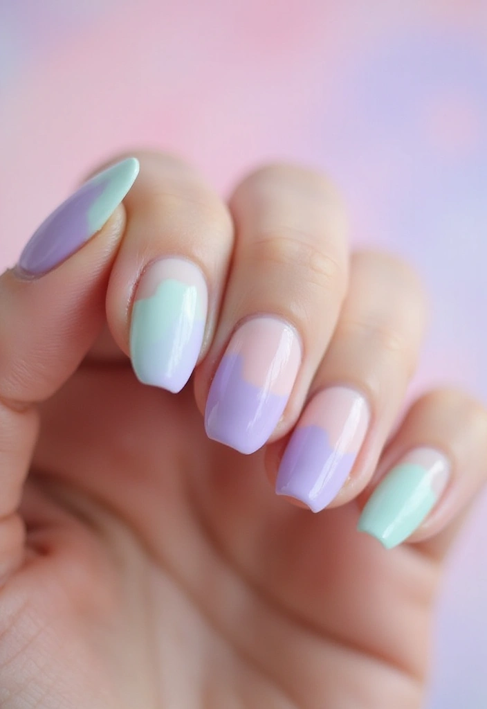 50 Acrylic Nail Ideas for Visionary Visions - 1. Pastel Ombre Bliss