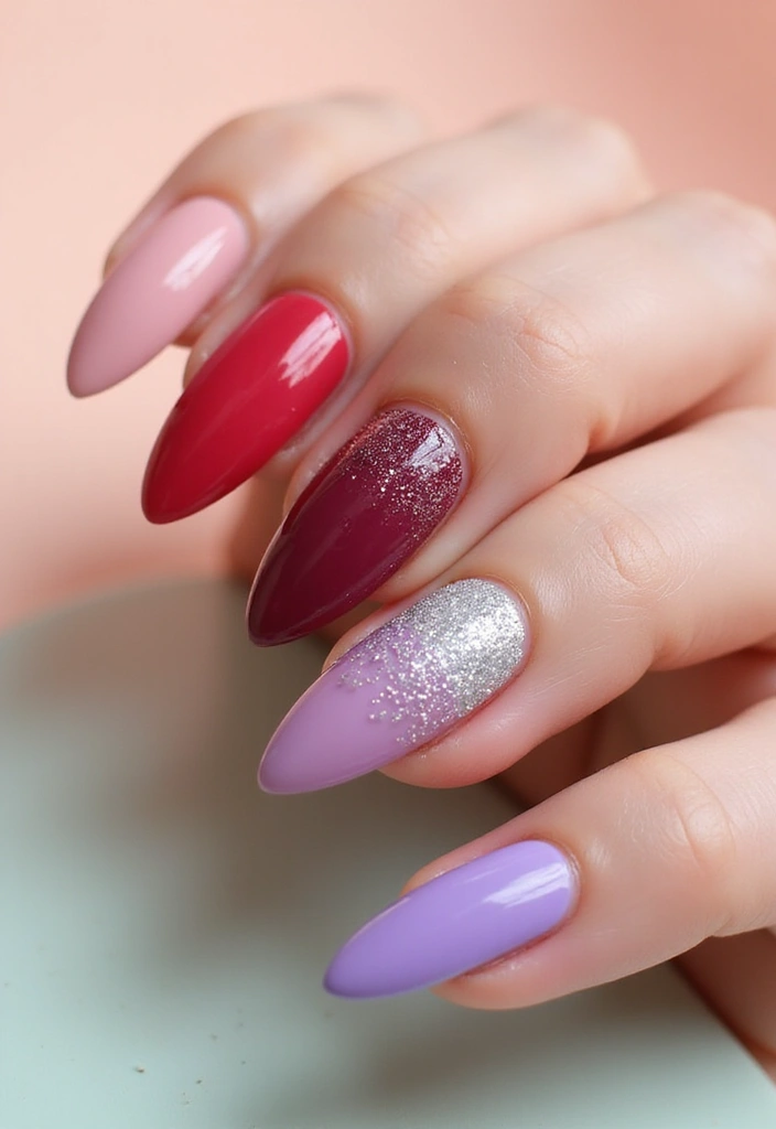 50 Acrylic Nail Ideas for Visionary Visions - 25. Texture Play