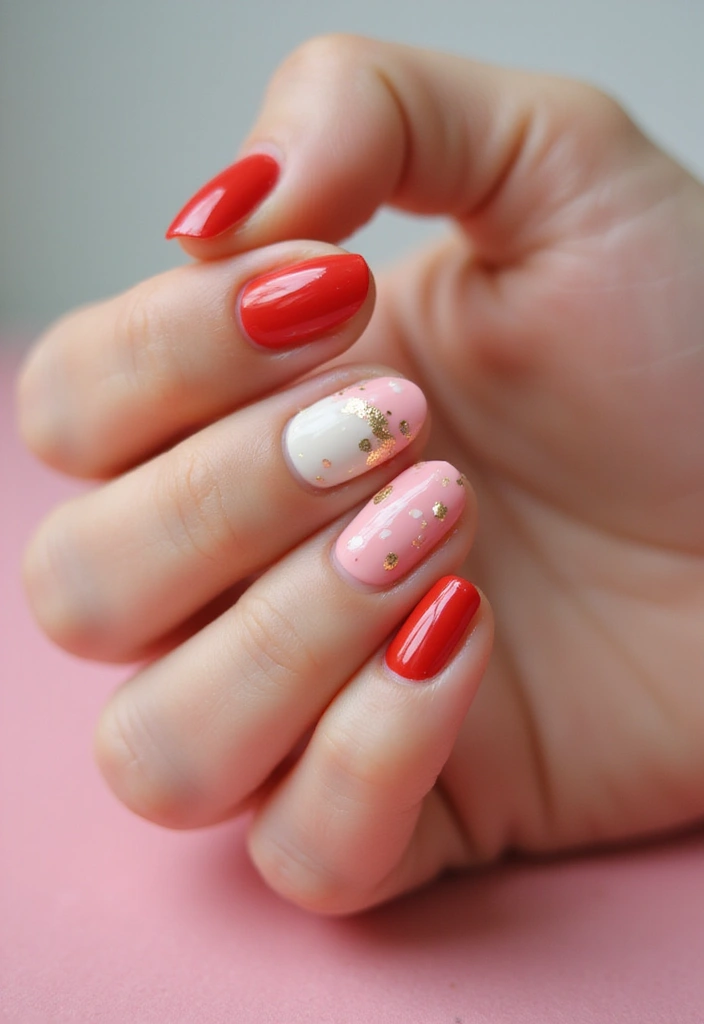 50 Adorable Cute Nail Ideas for Fun - 13. Retro Glam