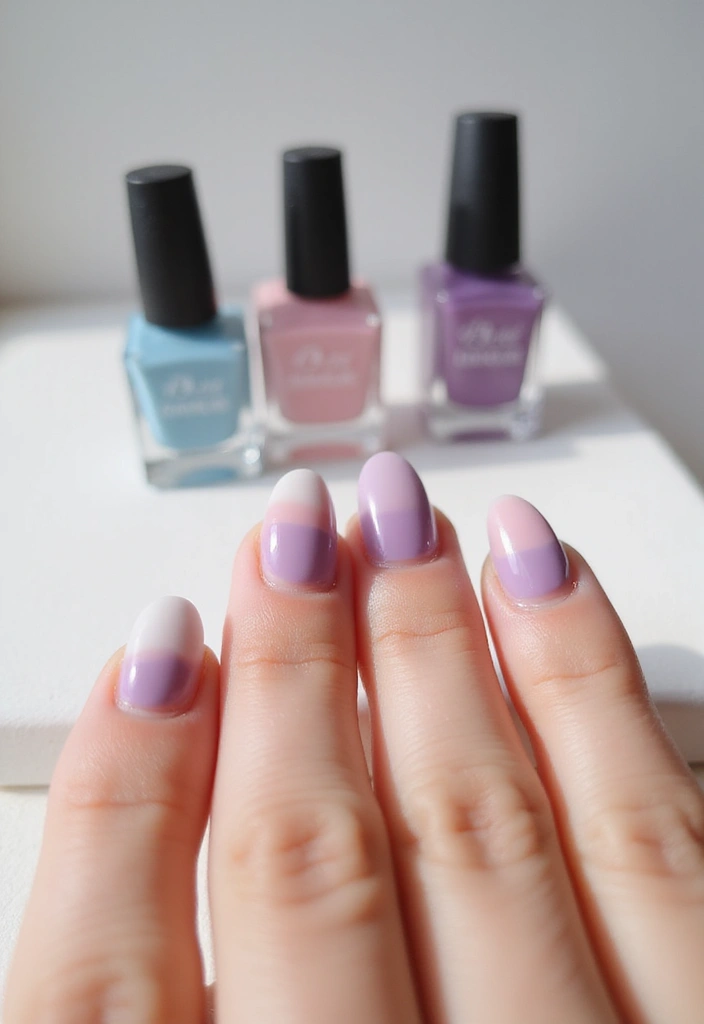 50 Artistic Nail Polish Design Ideas for Colorful Mastery - 1. Eco-Friendly Ombré