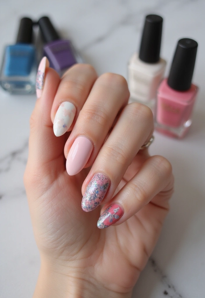 50 Artistic Nail Polish Design Ideas for Colorful Mastery - 14. Textured Finish
