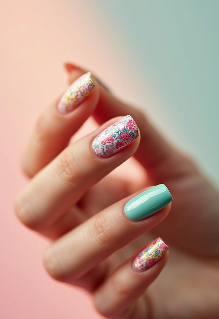 50 Creative Nail Art Design Ideas for Explosive Artistic Expression - 22. Eco-Friendly Nail Wraps