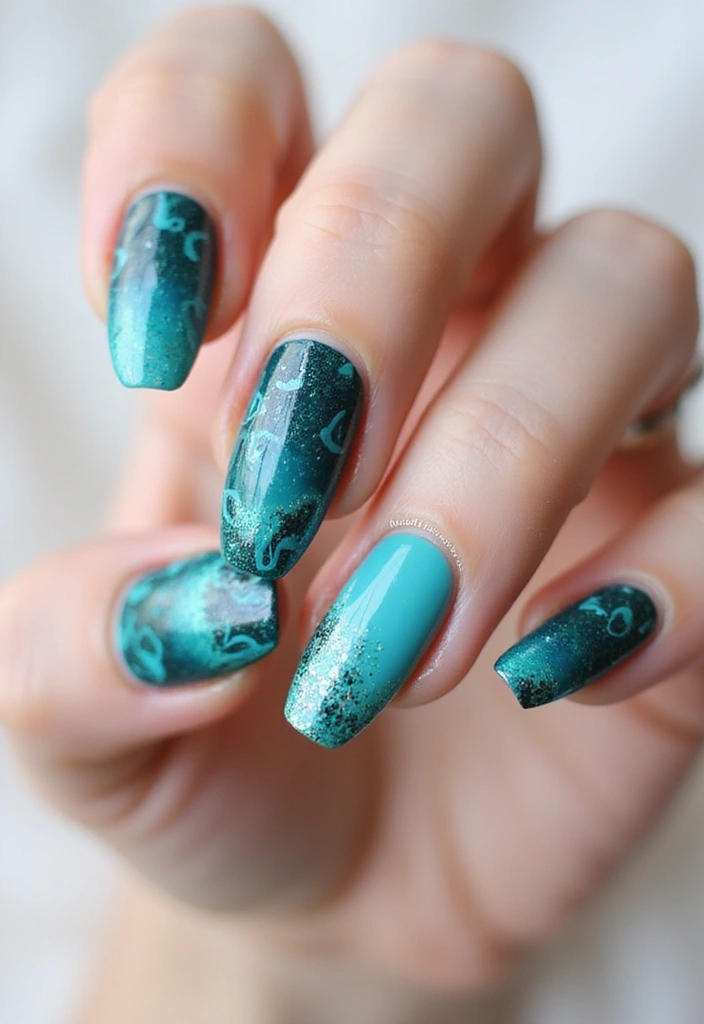 50 Creative Nail Art Design Ideas for Explosive Artistic Expression - 25. Transformative Nail Art
