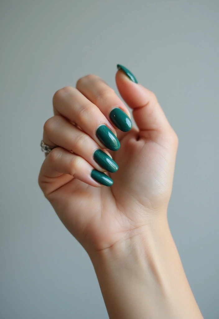 50 Creative Nail Art Design Ideas for Explosive Artistic Expression - 39. Monochromatic Nail Art