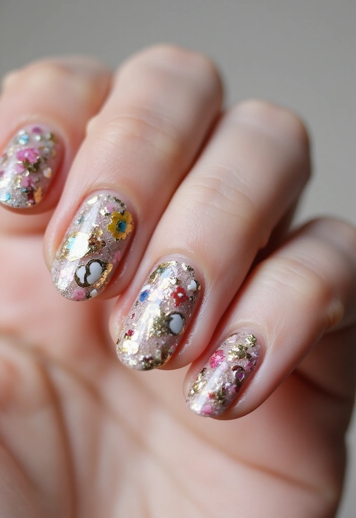 50 Creative Nail Art Design Ideas for Explosive Artistic Expression - 50. Custom Nail Art Stickers