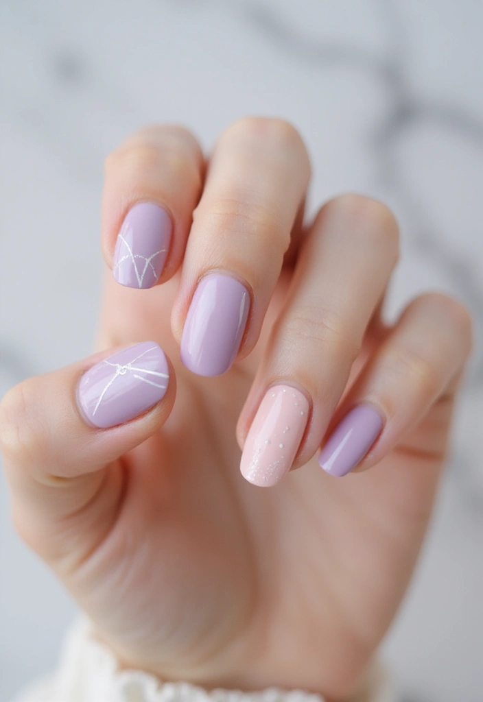 50 Creative Nail Art Design Ideas for Explosive Artistic Expression - 8. Minimalist Eco-Chic Styles