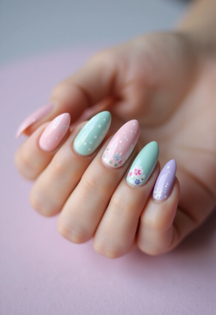 50 Creative Nail Ideas for Every Mood - 27. Vintage Vibes